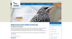 Desktop Screenshot of nabu-greifswald.de