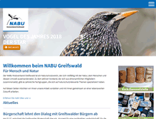 Tablet Screenshot of nabu-greifswald.de